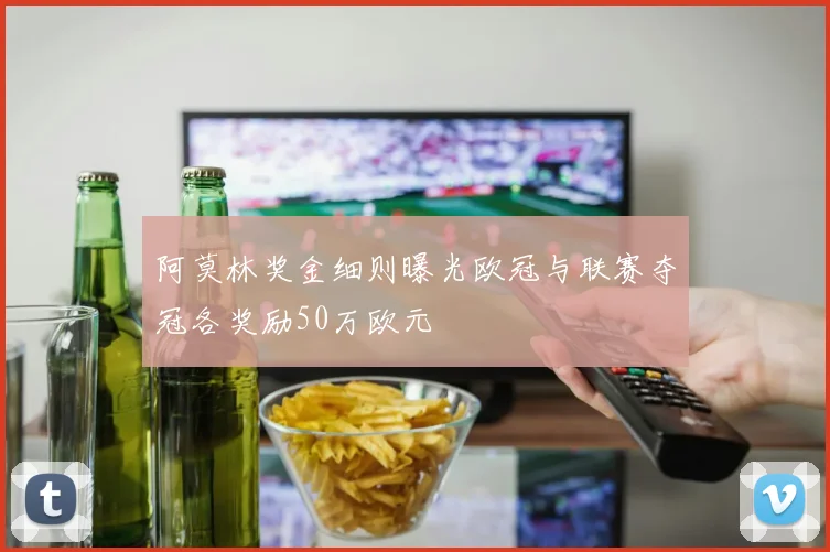 阿莫林奖金细则曝光欧冠与联赛夺冠各奖励50万欧元